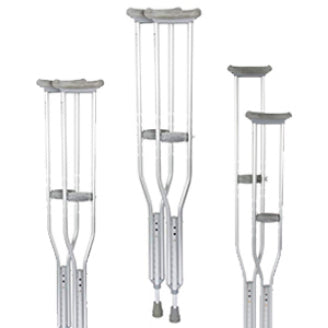 BodyMed® Small Aluminum Crutches